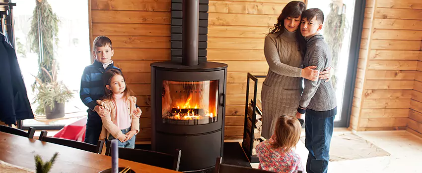 Morso Cast Iron Fireplace Insert Installation in Longview, Washington