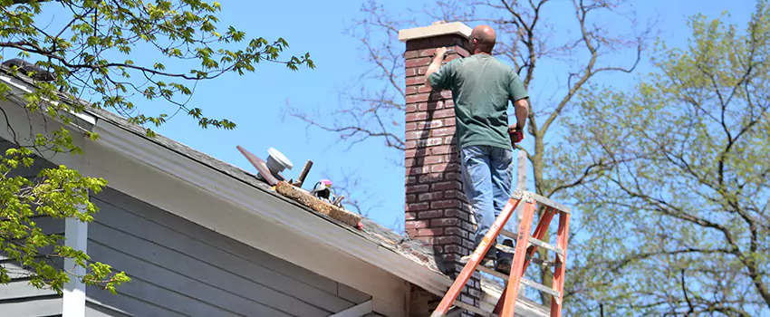 himney Crown Repair in Longview, Washington